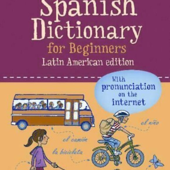 Spanish Dictionary for Beginners Book - learning Paperback - Picture 1 of 1
